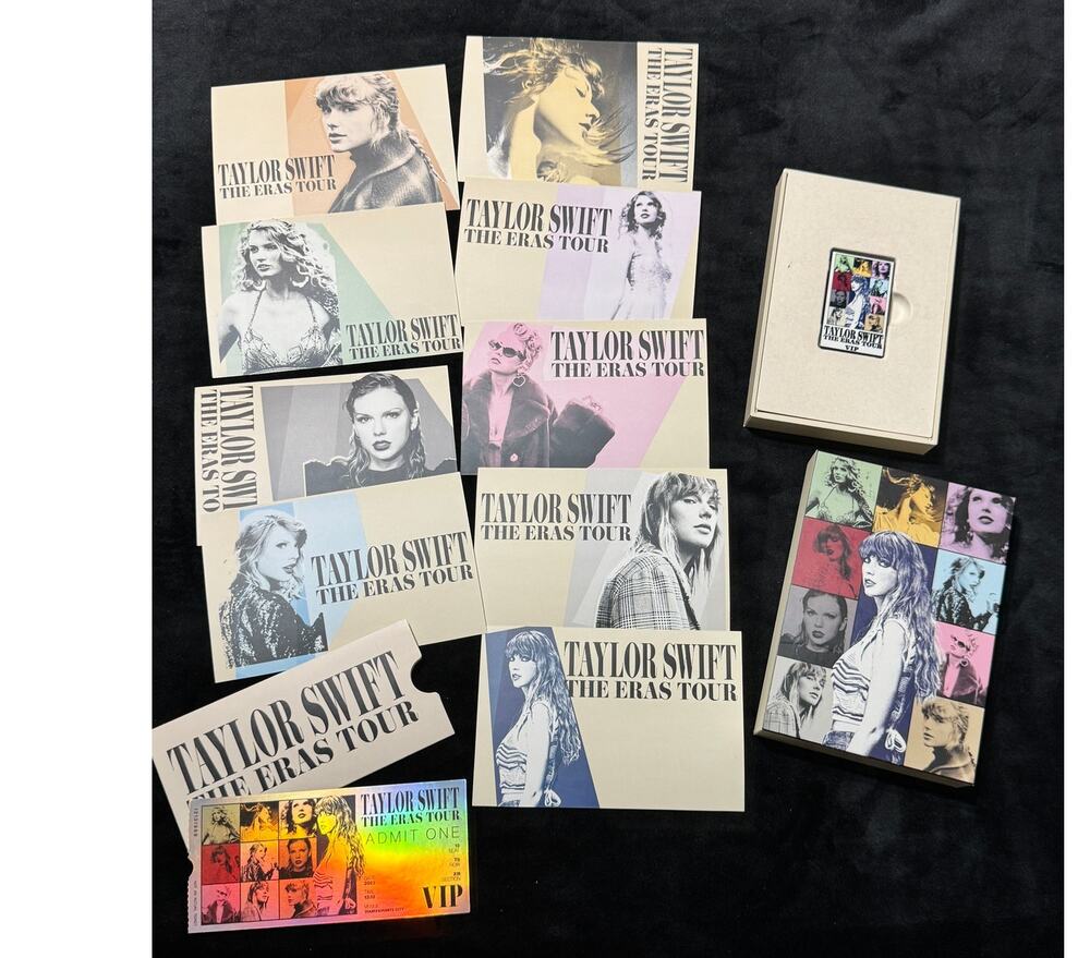 Taylor Swift ERAS TOUR Box + Pin + Postcards